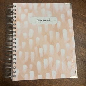 Ivory Paper Co Budget Planner Book 12 Months UNDATED Planner